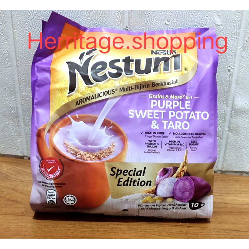 

nestum purple sweet potato dan taro
