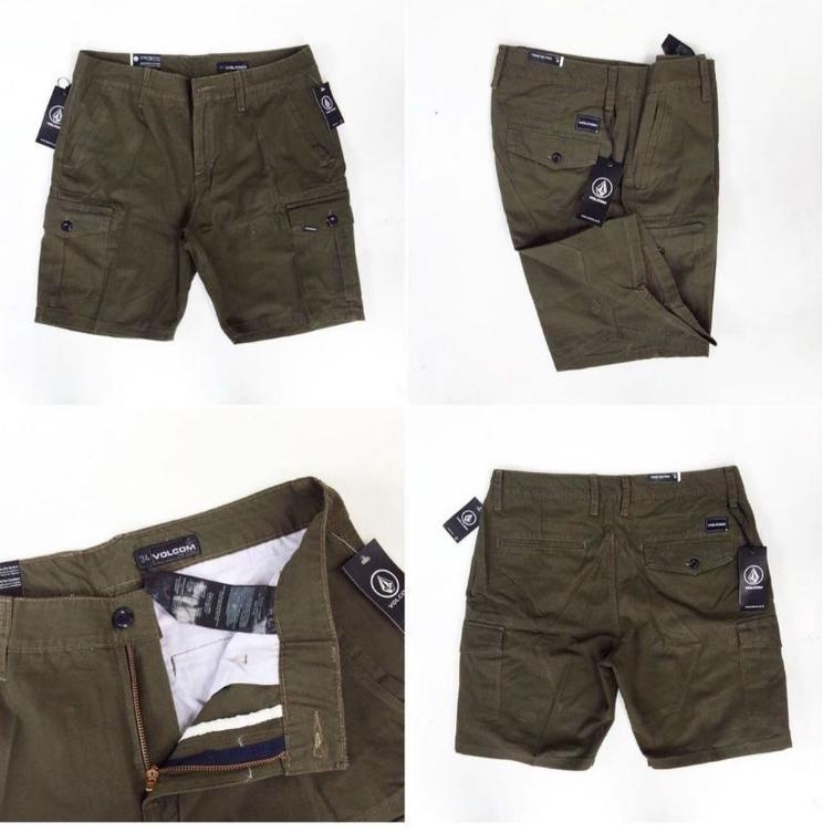 {HK.15Jn22ᴬ} CELANA PENDEK CARGO VOLCOM FULL ACC LIKE ORI