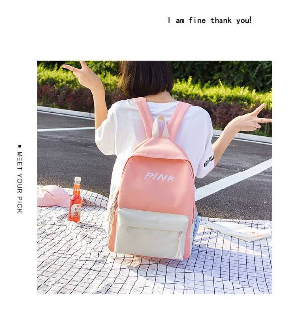 Tas Ransel Wanita / Tas Backpack Wanita Fashio Korea / Tas Sekolah Terbaru 2021