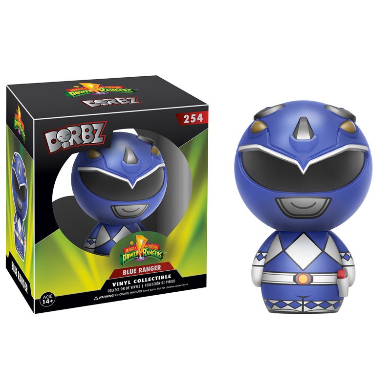 DISKON FUNKO DORBZ TELEVISION MIGHTY MORPHIN POWER RANGERS - BLUE RANGER #254