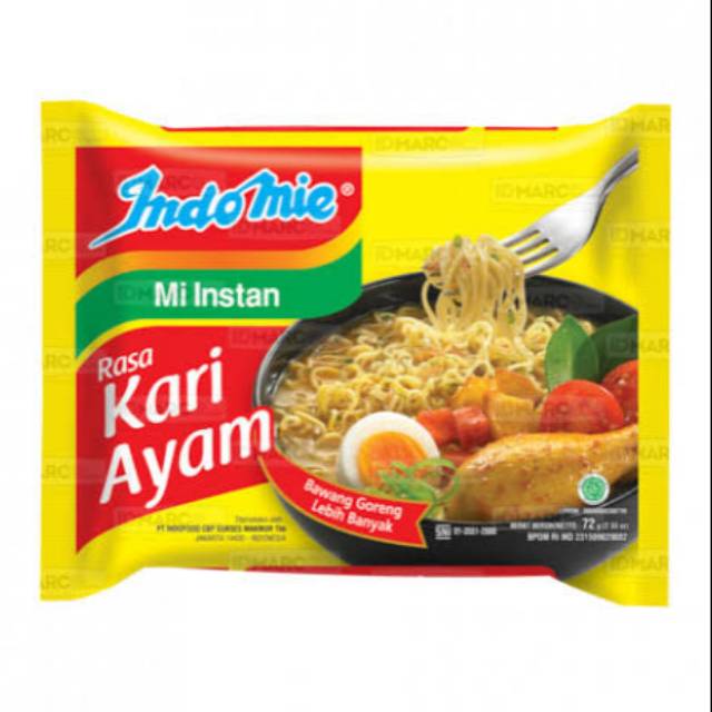 

Indomie Mie Rasa Kari Ayam