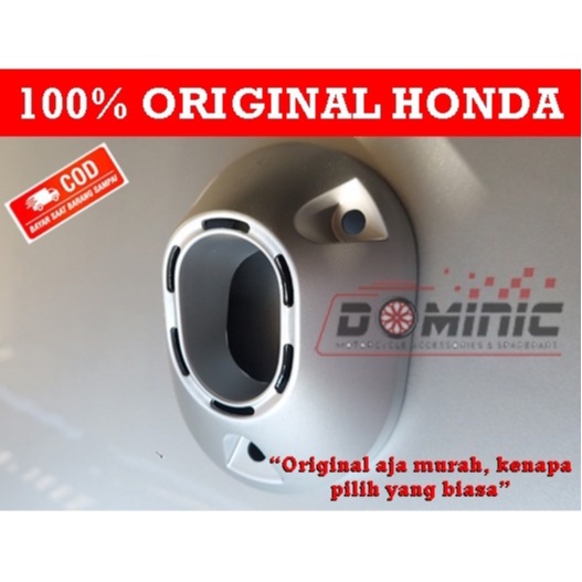 Moncong Knalpot, Cover Tail Cap Honda PCX 160cc, Honda Vario 160cc ORIGINAL AHM