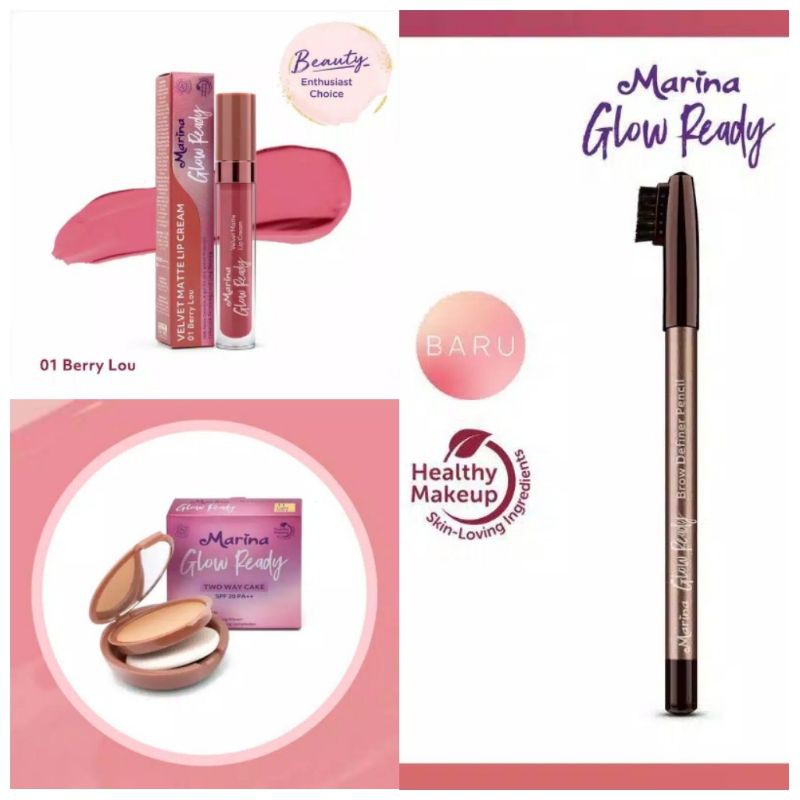 ✨PROMO✨ Marina Glow Ready Paket Hemat [Best Seller]