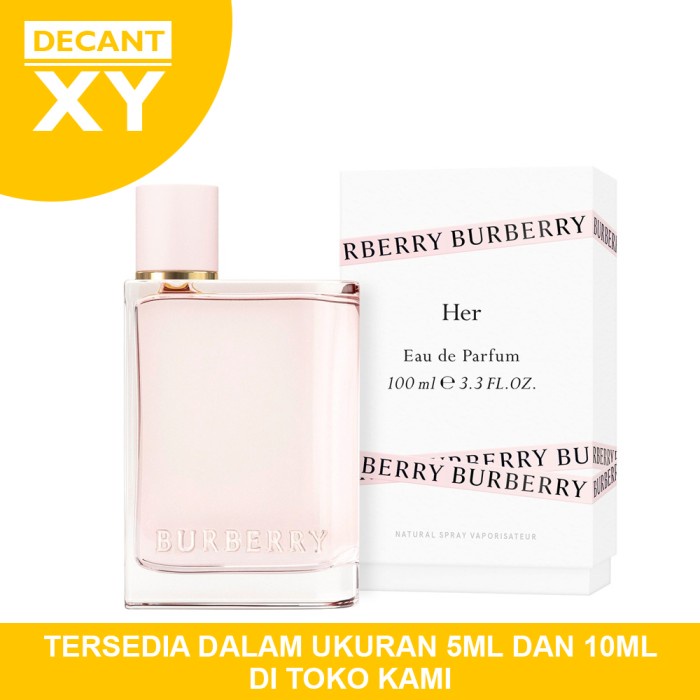 Decant 5ml Parfum Original Burberry Her EDP