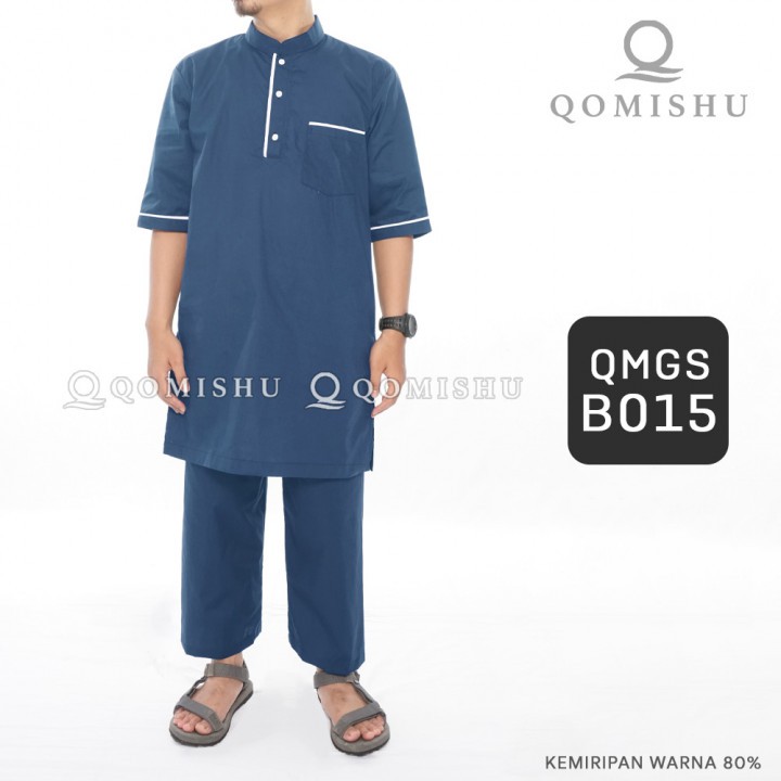 Gamis Setelan Pria - Gamis Pria - Pakaian sholat pria QMGS
