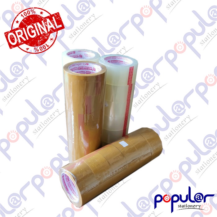 

Lakban Coklat Nachi Premier Tape 2 Inch / 48 MM x 100 Yard