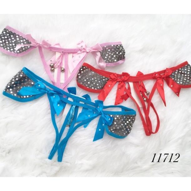 Pakaian Celana Dalam Gstring Wanita Seksi Open Crotch Thong CD Sexy Mu