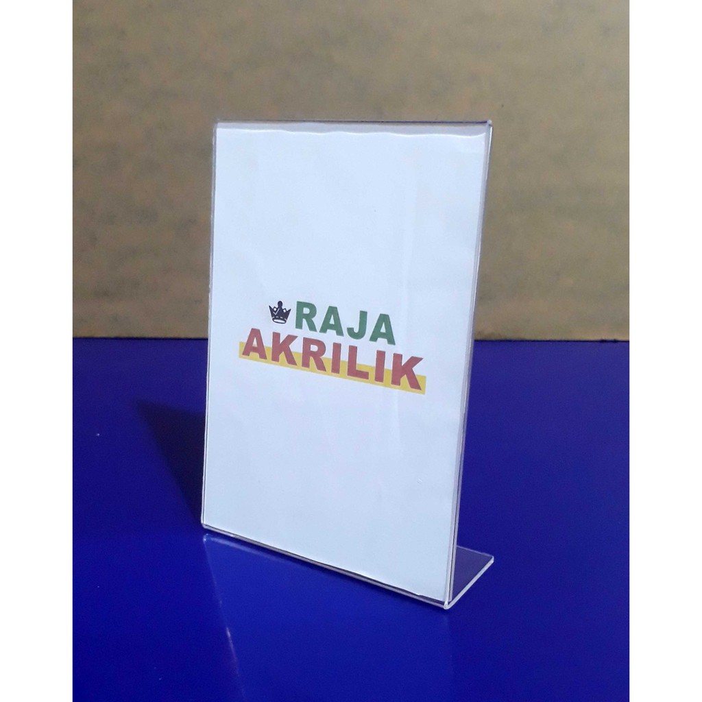 

Akrilik A5L Tentcard