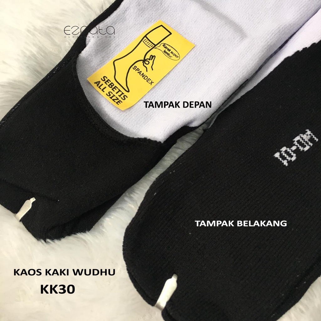 Kaos Kaki Wudhu Ijtihad Wa Taqwa Putih