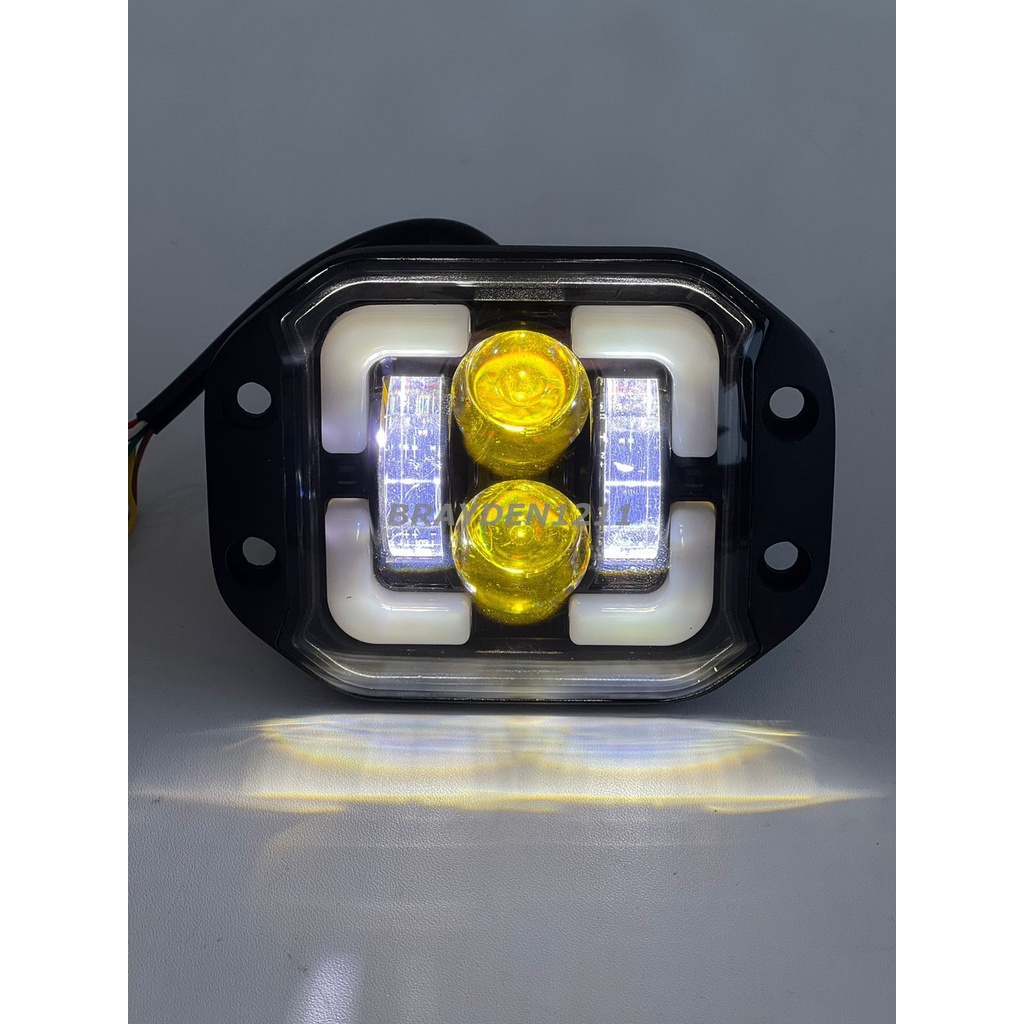 Lampu Depan Daymaker Reflektor KLX KTM CRF dtracker wr155 gtx trail / lampu tembak daymaker