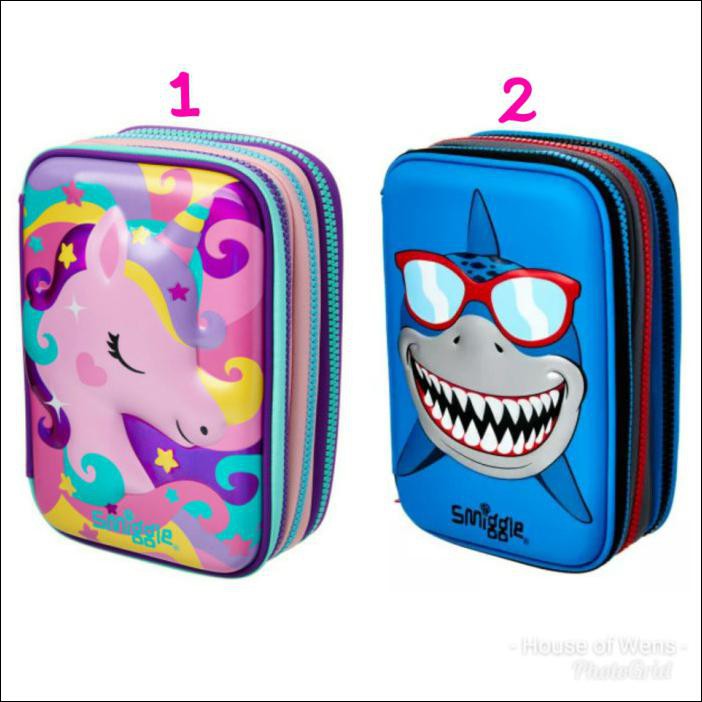 

SMIGGLE FAB TRIPLE UP HARDTOP PENCIL CASE - TEMPAT PENSIL SMIGGLE - MERAH MUDA