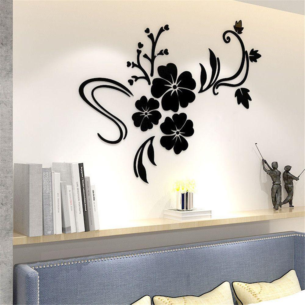 Chookyy Wall Sticker Stiker Ruang Tamu Background Dinding Cermin