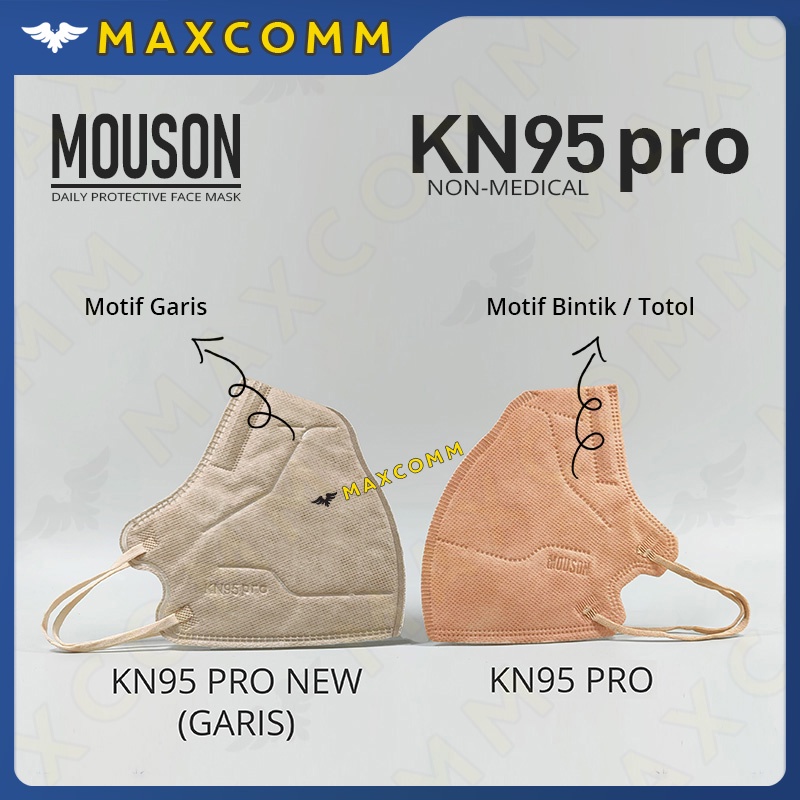 Masker Mouson KN95 Pro Masker Non Medis Sekali Pakai