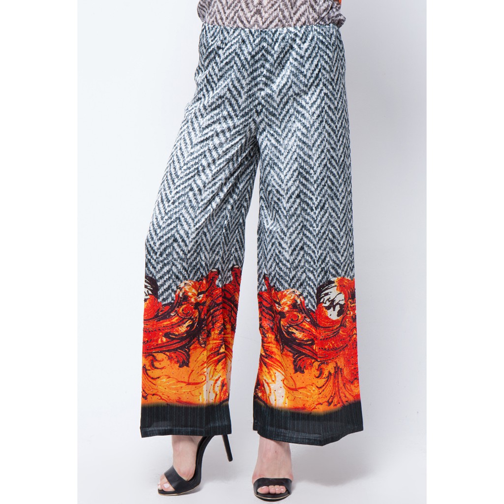 Devain Kapoor - Flames in Motion Palazzo Pants