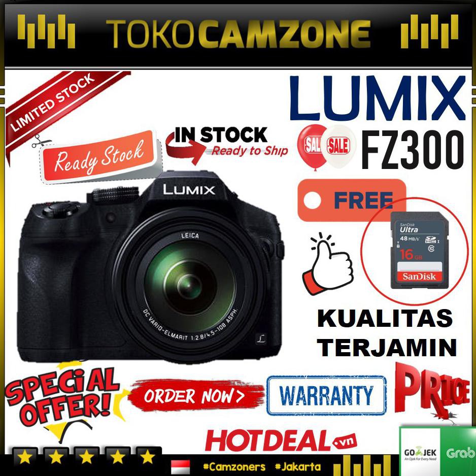 DISKON Panasonic Lumix DMC-FZ300 Digital Camera