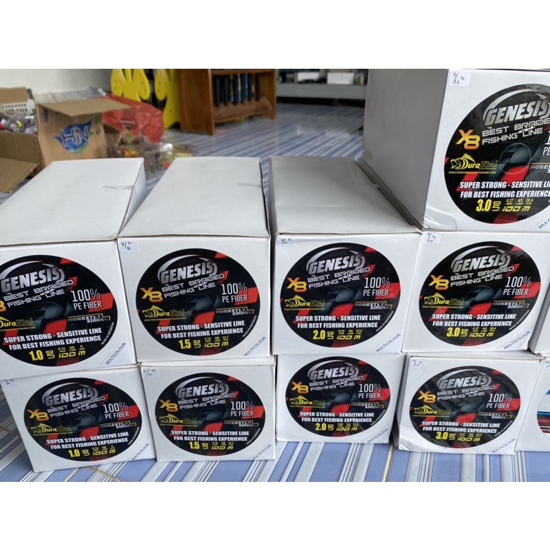 PE Duraking genesis x8 pe 1.0, 1.5, 2.0, 3.0 100 m connecting