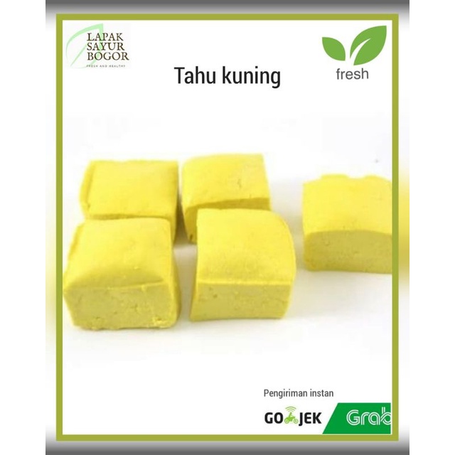 

tahu kuning segar 5pcs lauk pauk sayuran bogor