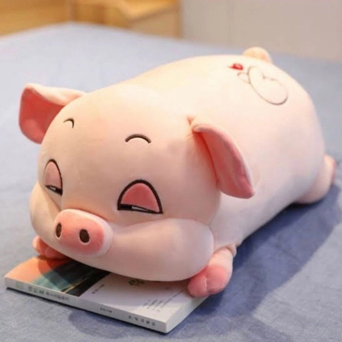 Flash Sale Boneka Babi Lucu / Boneka Piggy / Pig Love Terbaru Lembut New Design Termurah