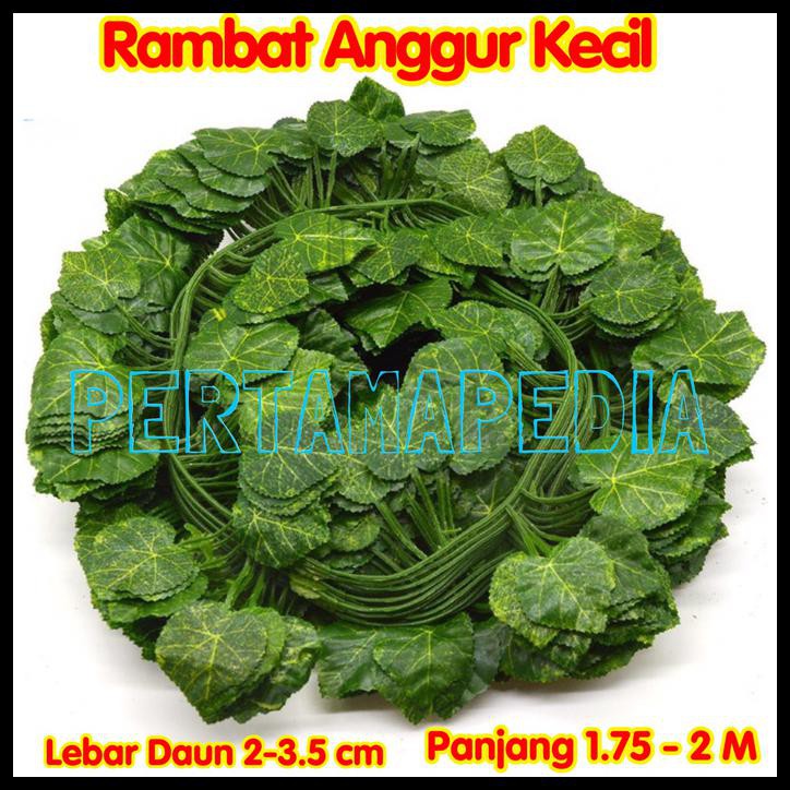Daun Rambat Bunga Plastik/ Daun Rambat Bunga Palsu / Aquaria