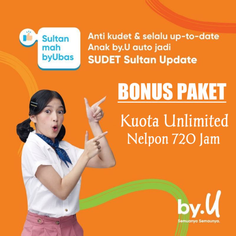 Kartu Perdana by U bayu Telkomsel Unlimited Tanpa Batas Satu Hari Sepuasnya Nomor Cantik Paket Murah
