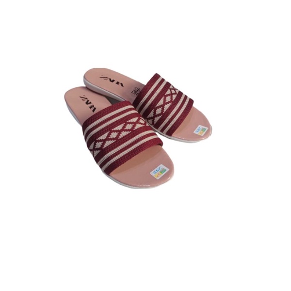 Sandal Slop Rajut Teplek Sandal Wanita Model Kekinian