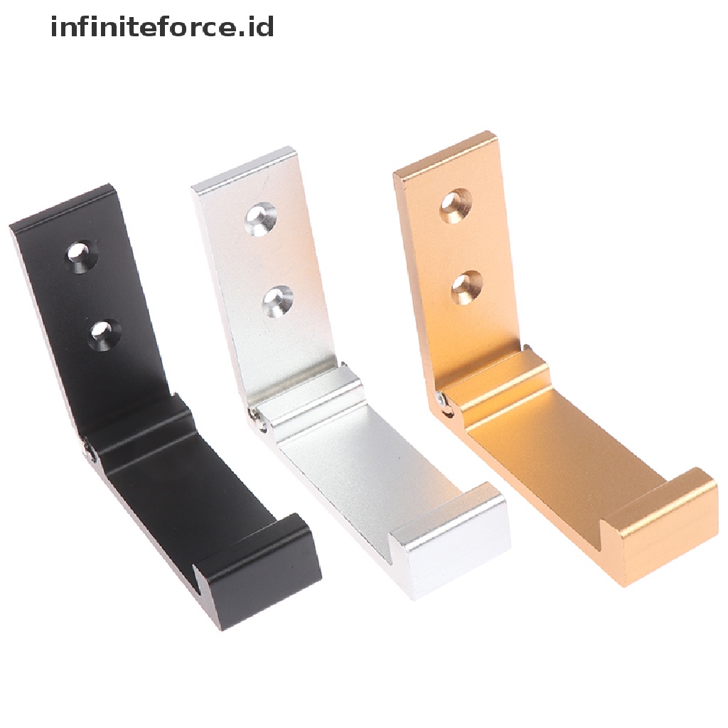 (Infiniteforce.Id) Stand Holder Headphone Bahan Aluminum Alloy Untuk Dinding