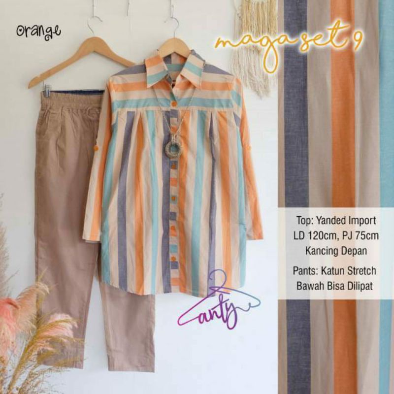 Maga set Jumbo Kekinian Celana Street