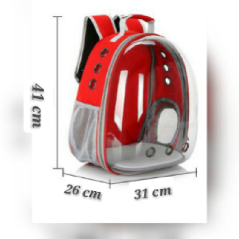 Tas Astronot kucing pet bag tas ransel hewan import