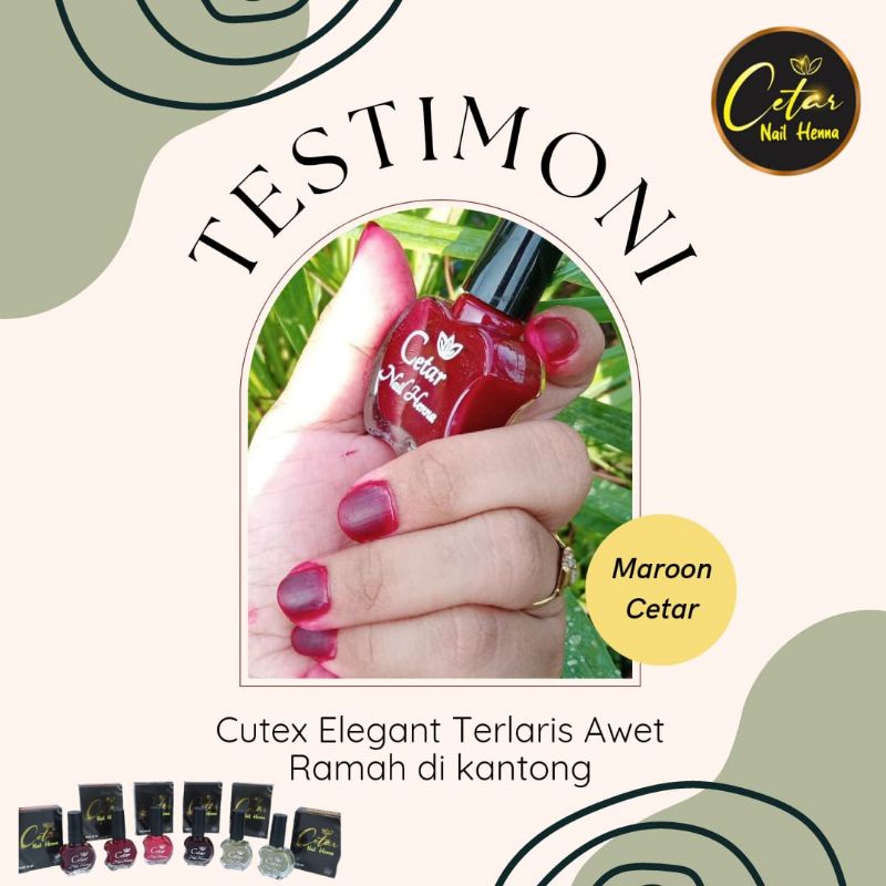 TUFFAH NAIL HENNA / KUTEK HALAL MUSLIMAH SAH SHOLAT / CETAR NAIL HENNA ORIGINAL, NAURAA NAURA KUTEK MUSLIMAH RAZETA, ASHOKA, CERIA INAI KUKU, HENNA KUKU BUKAN PEEL OFF