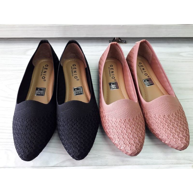 flat shoes import rajut
