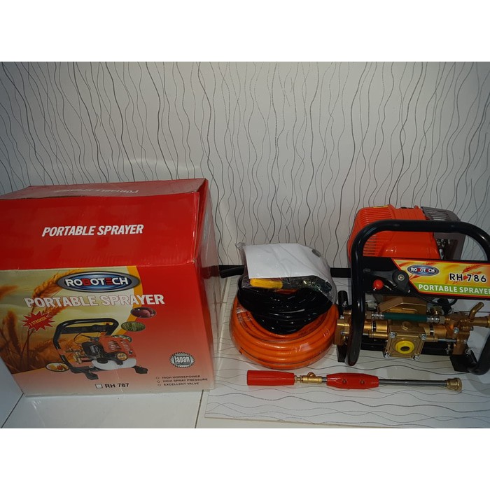 Mesin cuci mobil portable 4 tak RH 786 ROBOTECH