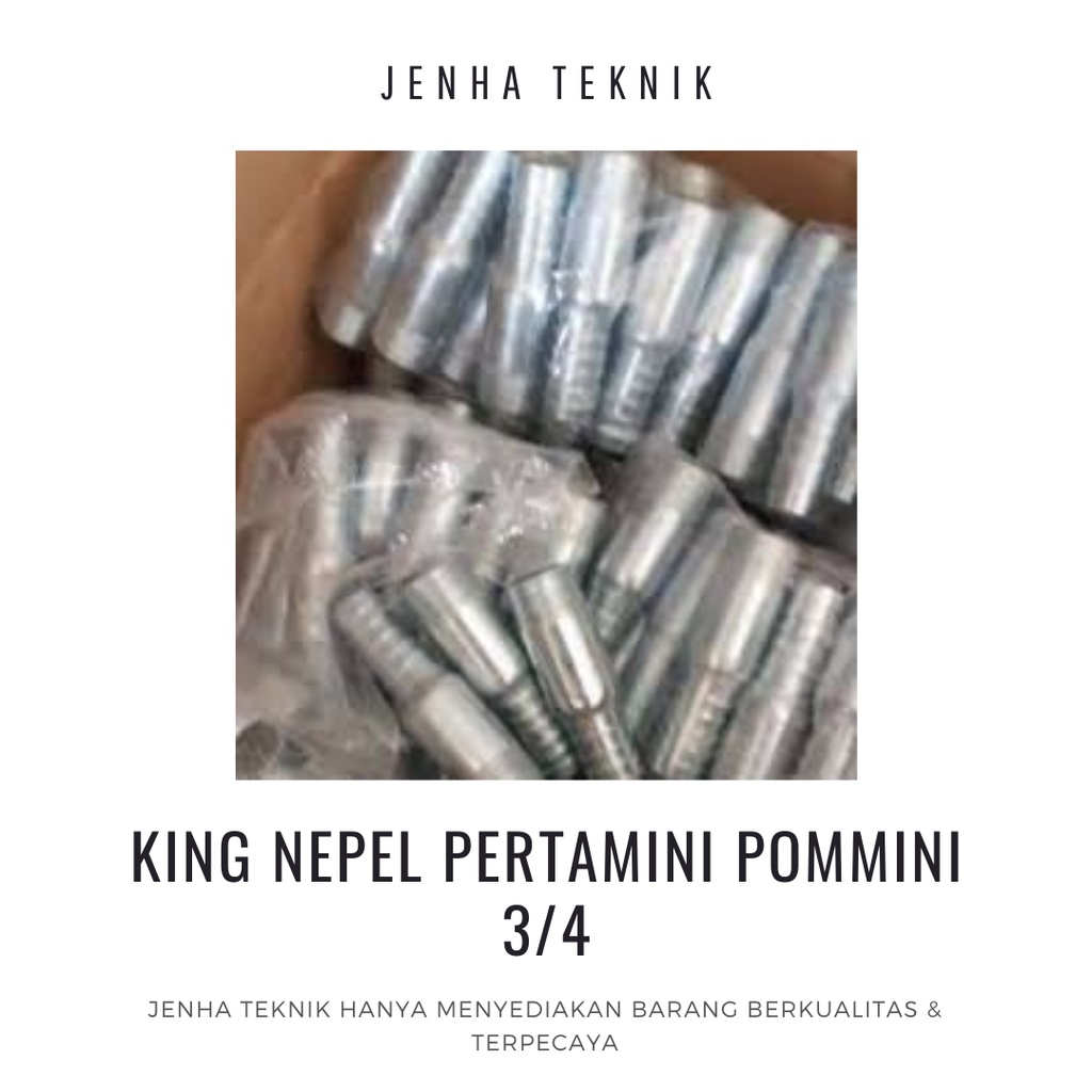 King Nepel King Neppel Pertamini Pomini Ukuran 3/4 inch