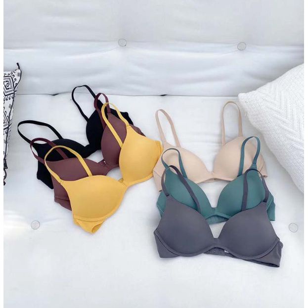 ASK - Bra Push Up Tanpa Kawat Bra Seksi Bralette Import  BRA51