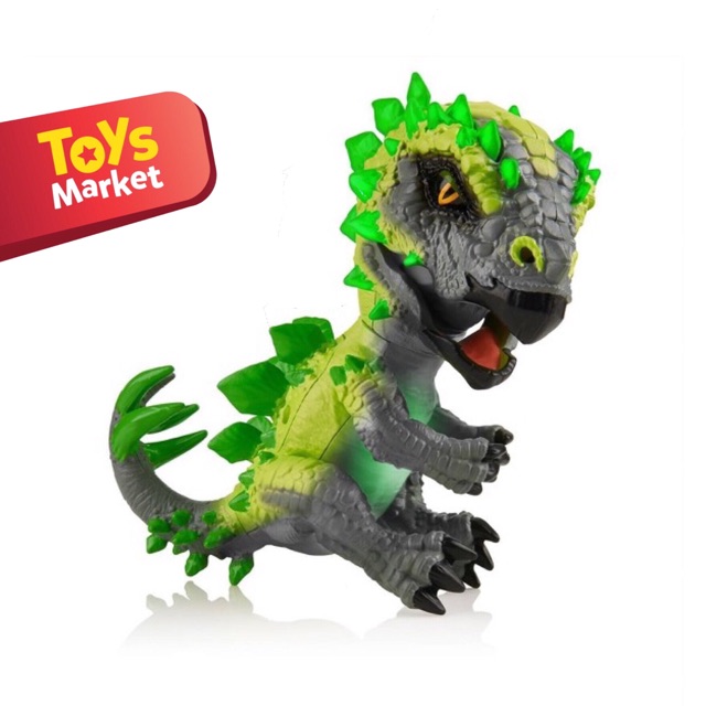 Fingerlings Untamed Radioactive Dinos - Stegosaurus (Whiplash)