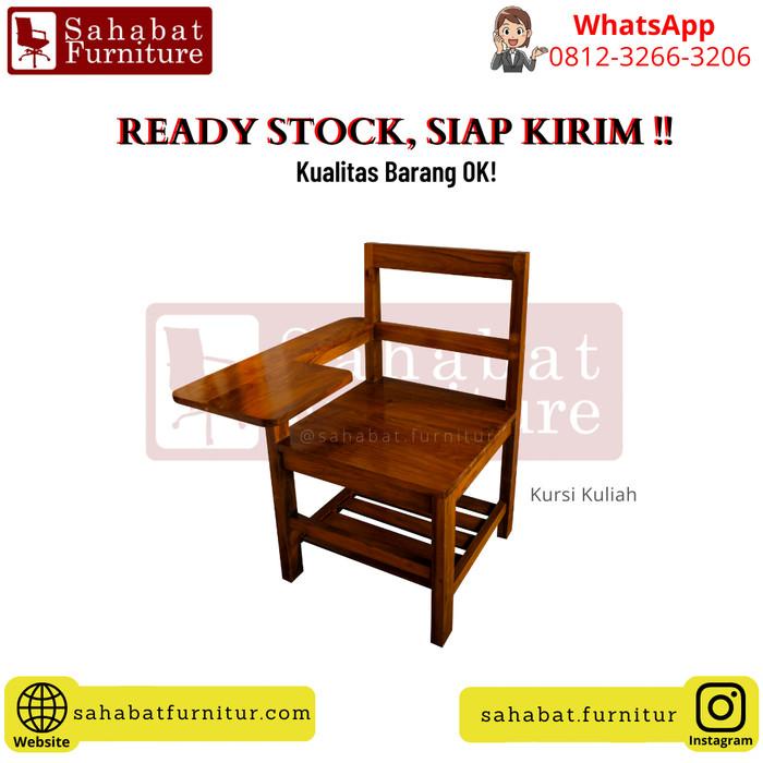 Kursi Kuliah Kayu / Kursi Belajar / Kursi Les / Kursi Siswa Termurah Best Seller