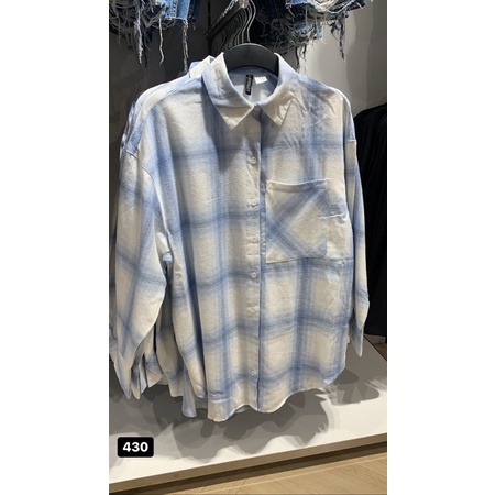 kemeja HnM wanita Oversized original