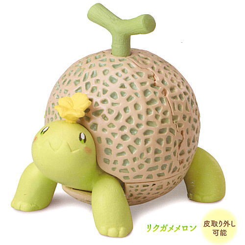 Melon Tortoise Vegetable Fairies vol.2 Animal Attraction Gacha Figure