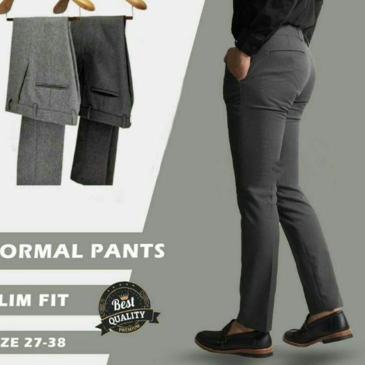 Model Baru.. CELANA KERJA SLIMFIT PRIA CELANA KERJA PRIA CELANA KANTOR PRIA CELANA FORMAL PRIA CELNA