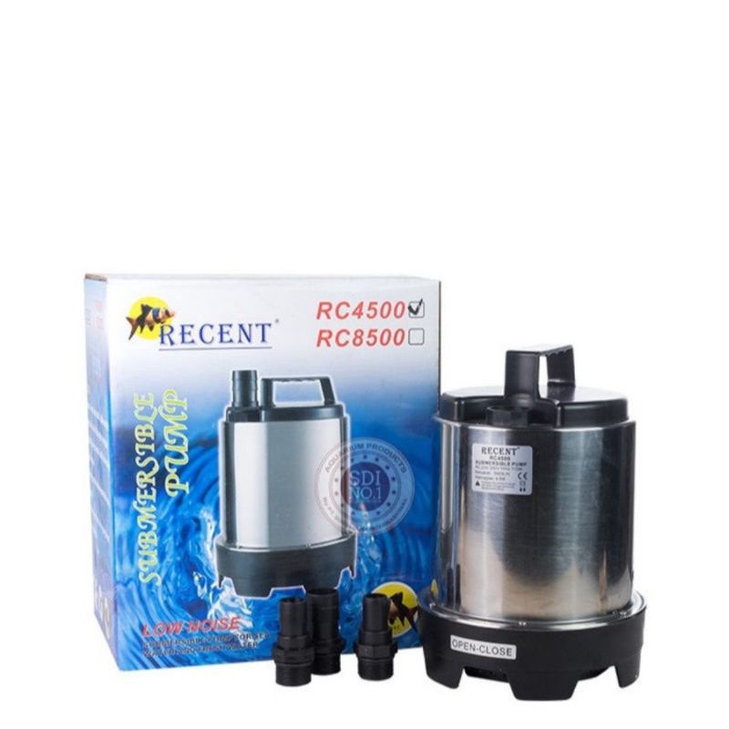 pompa air celup kolam ikan air terjun recent rc 4500 stainless