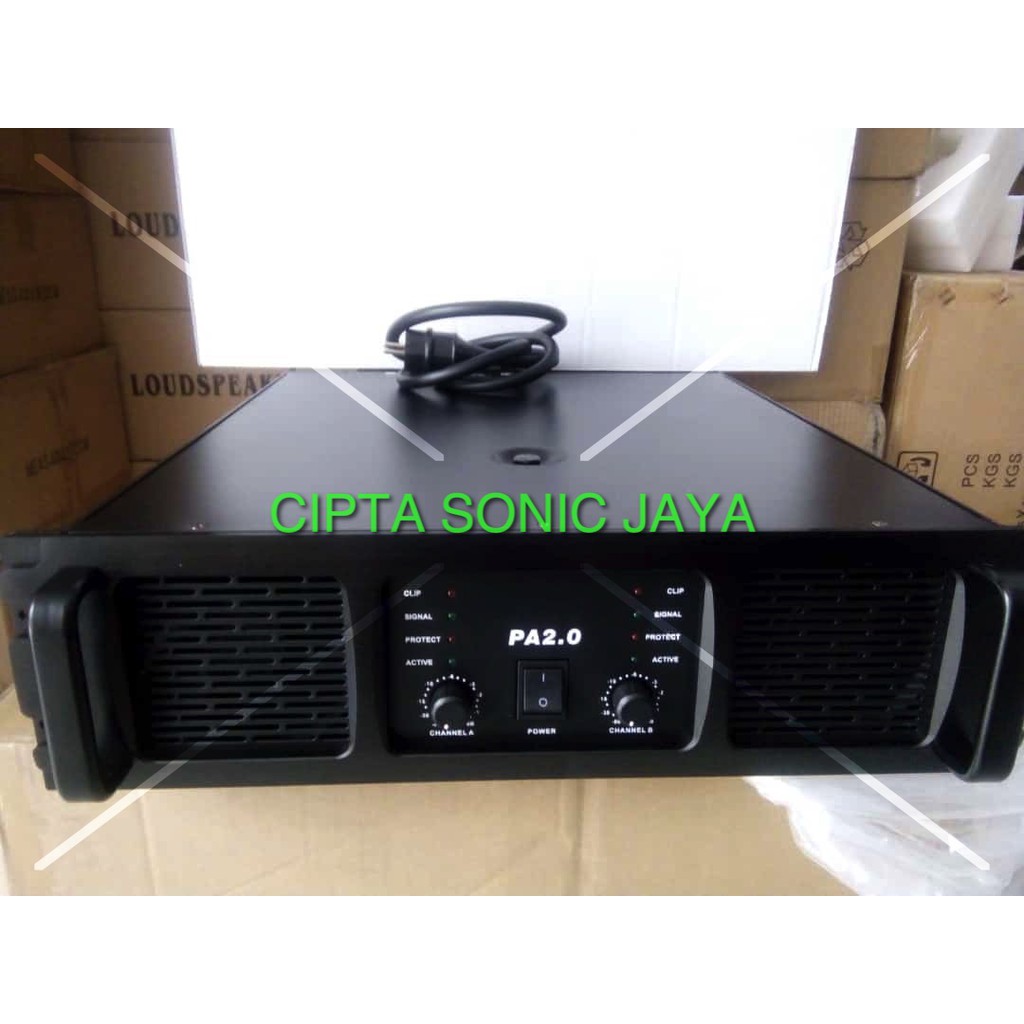 (PETI KAYU) Power Amplifier Pa2.0 Class Gb Pa 2.0