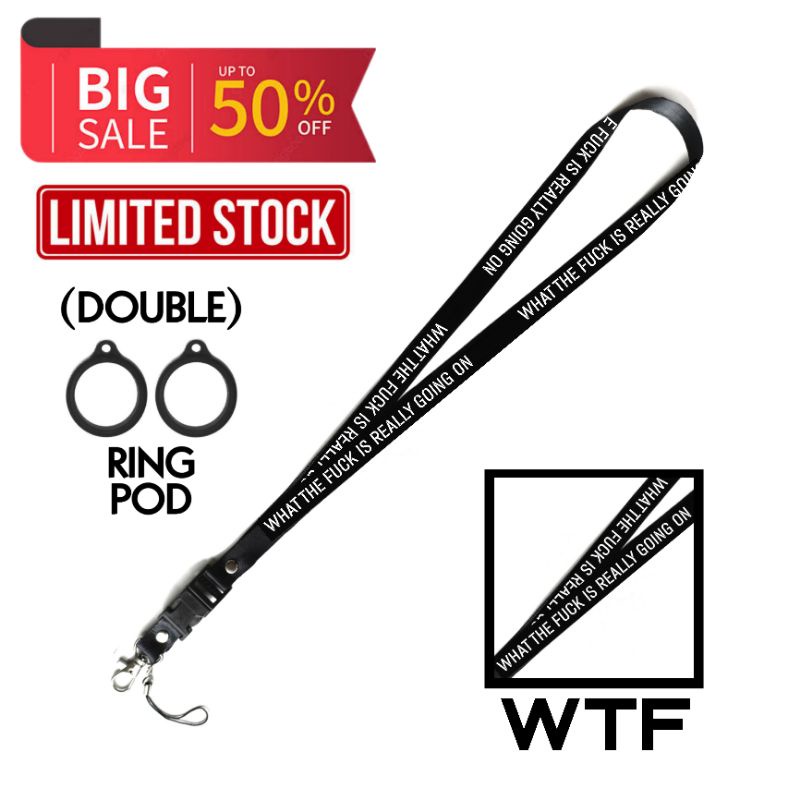 

Ninetwothree - Lanyard What The Fxxk Is Really Going On - WTF