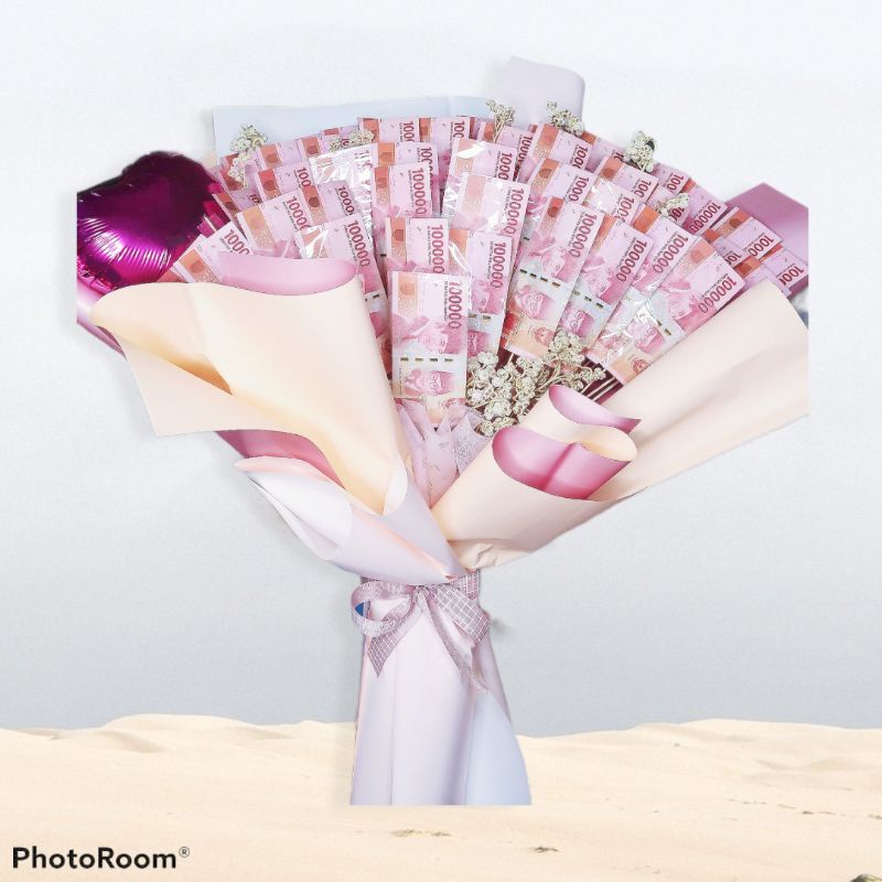 bouquet uang bucket uang buket uang bandung