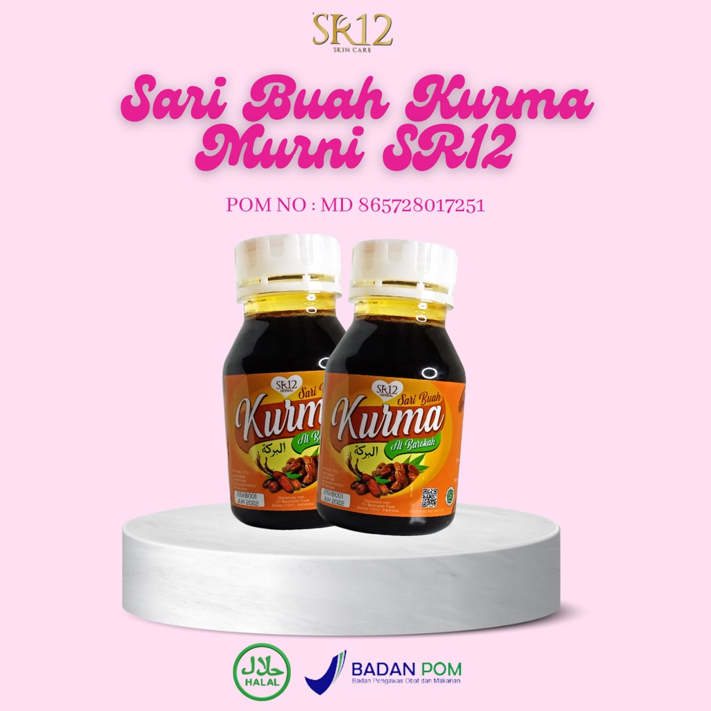 

SR12 Sari Buah Kurma Murni Alami