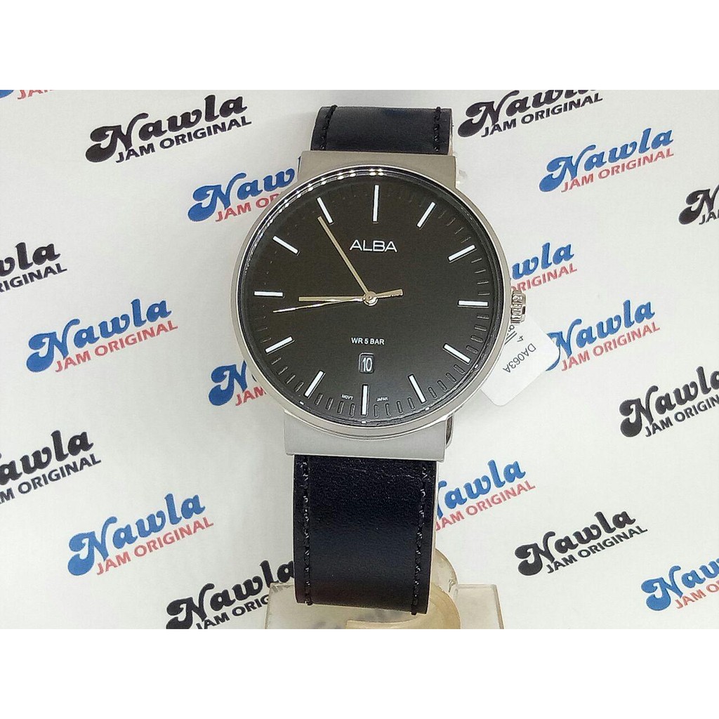 Alba Quartz AS9H27X1 Analog Black Dial - Jam Tangan Pria AS9H27