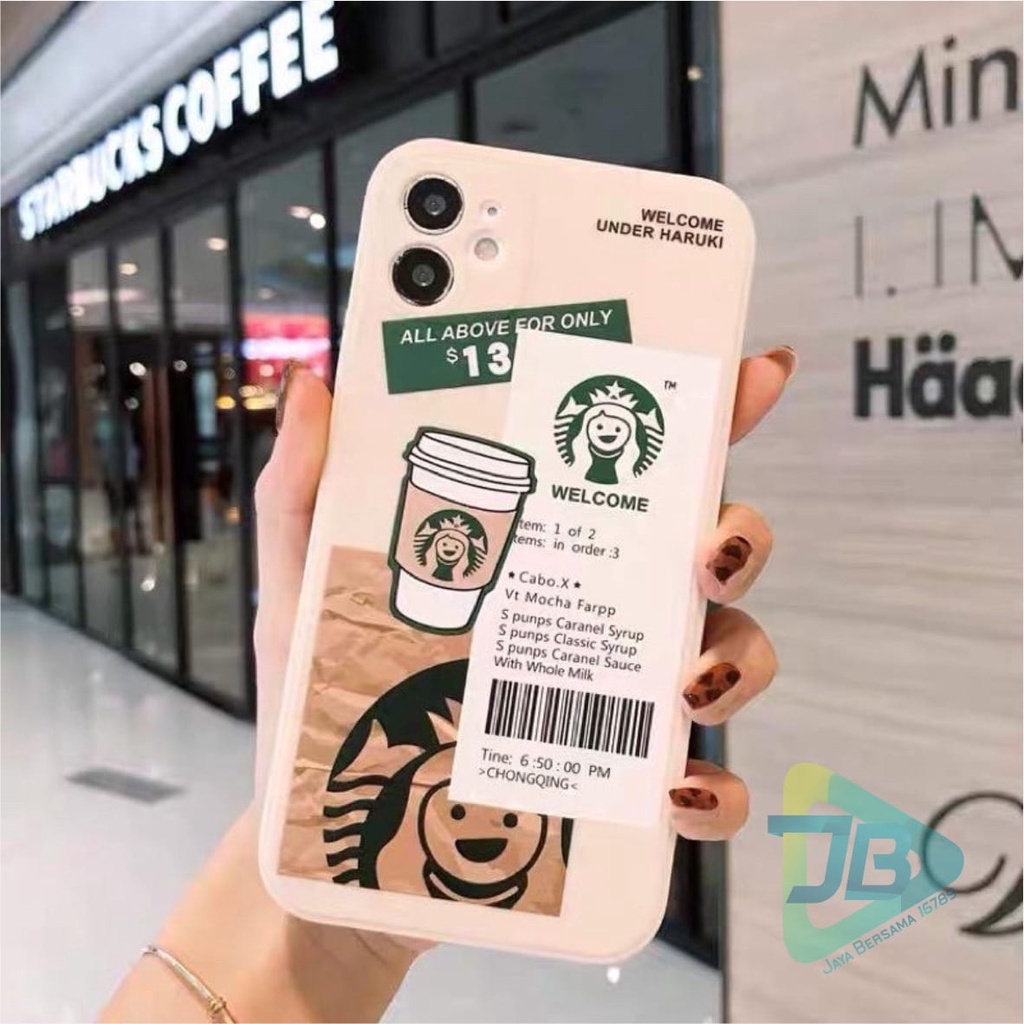 SOFTCASE MACARON PELINDUNG KAMERA CUSTOM ST4RBUCK OPPO VIVO SAMSUNG REALME XIAOMI IPHONE INFINIX FOR ALL TYPE JB5889