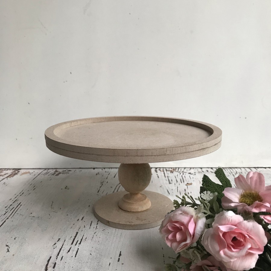 

MDF Cake Stand untuk Decoupage