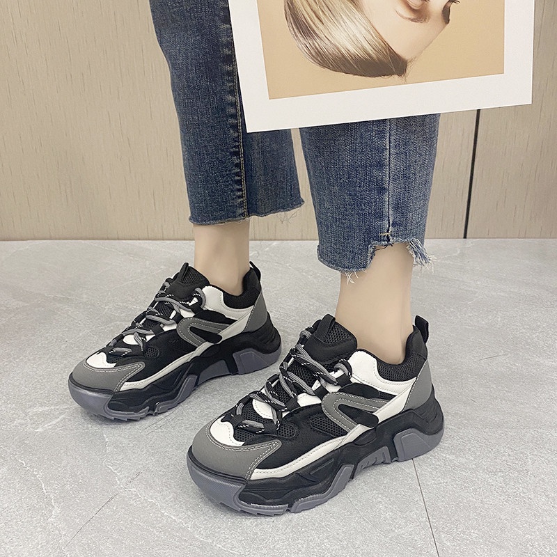 Zealo.Shoes 194 Sepatu Sneakers Ala Korea Wanita Import Premium Quality