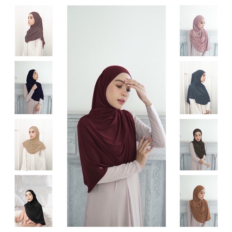 Amira Instant Hijab by Hameeda.Official (Hameeda Official)