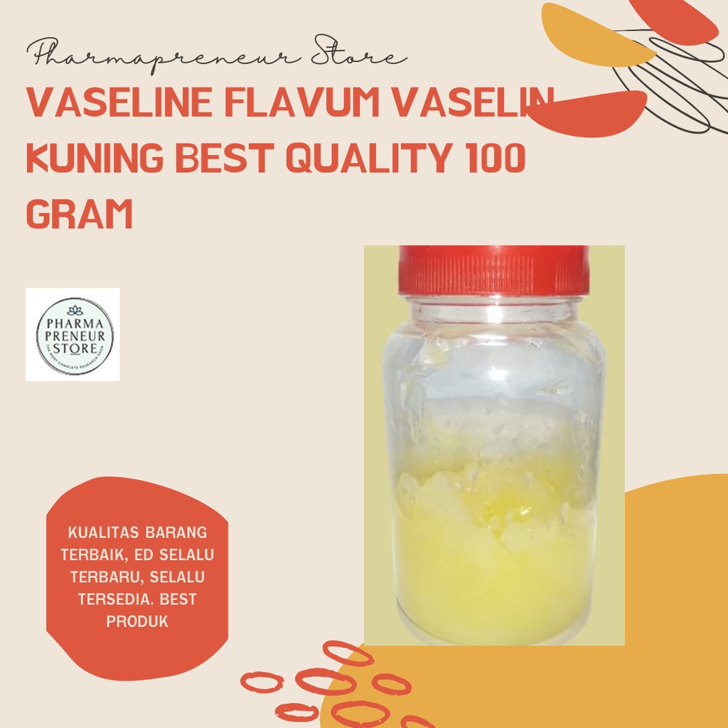 Vaseline flavum Vaselin Kuning Best Quality 100 Gram