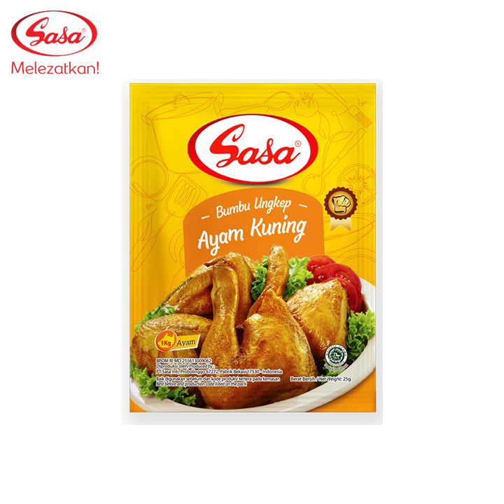 

Sasa Bumbu Ayam Kuning 25 gr